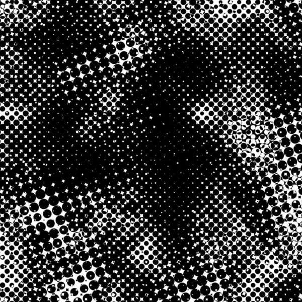 Grunge Background Made Small Black White Circles Abstract Overlay Pattern — Stock Photo, Image