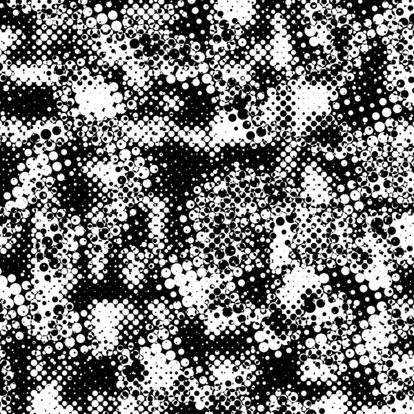 Grunge Background Made Small Black White Circles Abstract Overlay Pattern — Stock Photo, Image