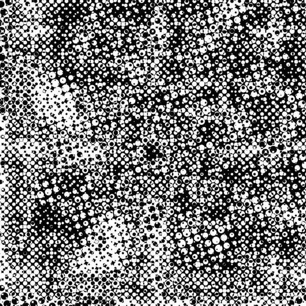 Grunge Background Made Small Black White Circles Abstract Overlay Pattern — стоковое фото