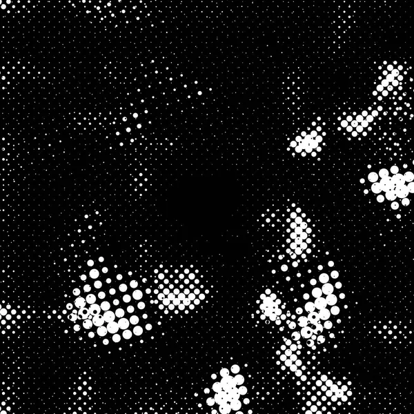 Grunge Background Made Small Black White Circles Abstract Overlay Pattern — Stock Photo, Image