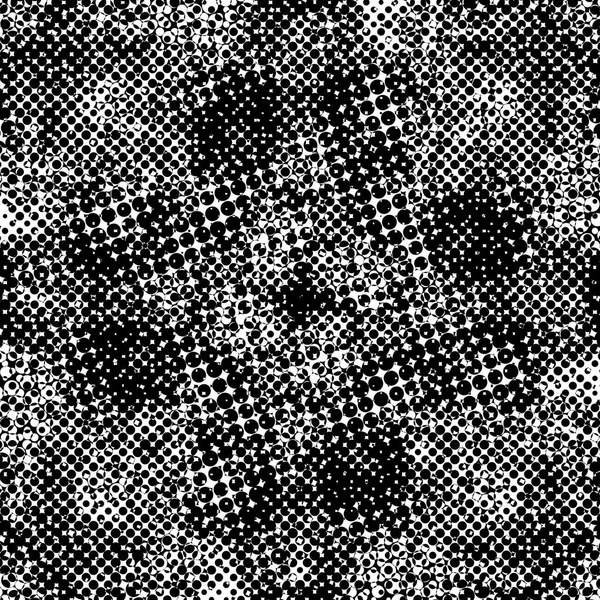 Grunge Background Made Small Black White Circles Abstract Overlay Pattern — стоковое фото