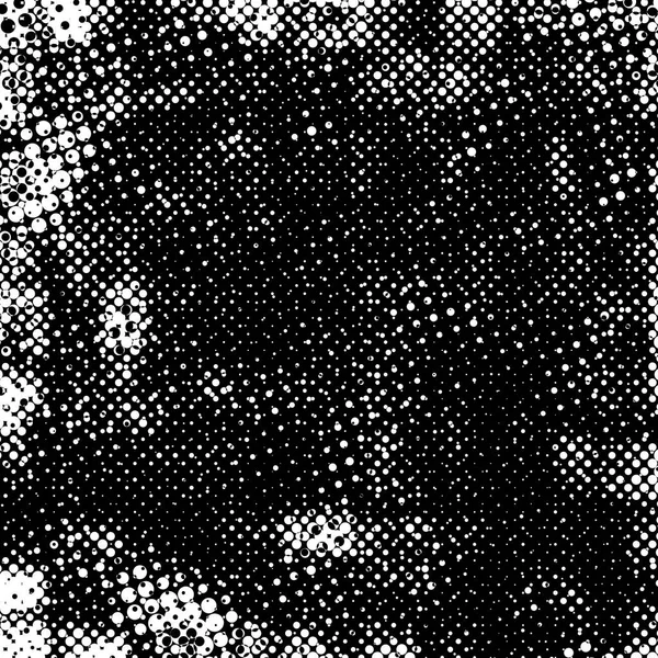 Fundo Grunge Feito Pequenos Círculos Preto Branco Padrão Sobreposição Abstrato — Fotografia de Stock