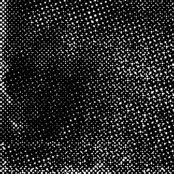 Grunge Fond Fait Petits Cercles Noirs Blancs Modèle Abstrait Superposition — Photo