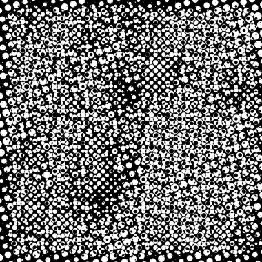 Değişik taşların renkli mozaiği