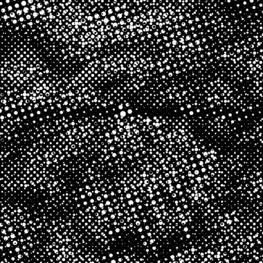 Grunge 'un arka planı küçük siyah ve beyaz halkalardan yapılmıştır. Yuvarlak Şekilli Soyut Kaplama Deseni