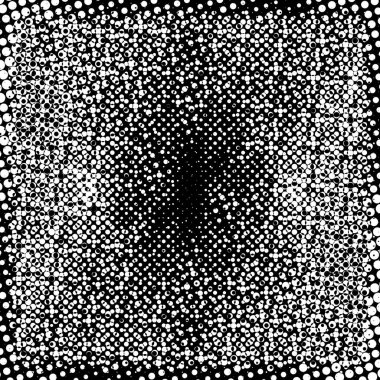 Gelecekçi soyut grunge geometrik modern desen