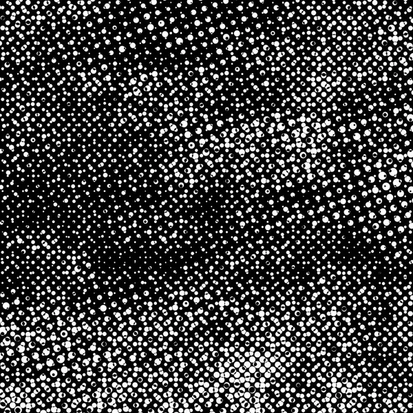 Grunge Fond Fait Petits Cercles Noirs Blancs Modèle Abstrait Superposition — Photo