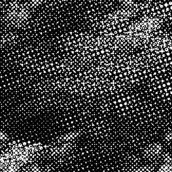 Grunge Fond Fait Petits Cercles Noirs Blancs Modèle Abstrait Superposition — Photo