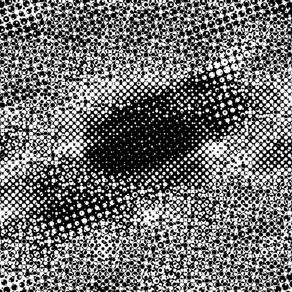 由黑色和白色小圆环构成的大背景 圆形状的叠层模式 — 图库照片