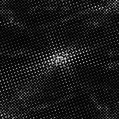 Grunge 'un arka planı küçük siyah ve beyaz halkalardan yapılmıştır. Yuvarlak Şekilli Soyut Kaplama Deseni