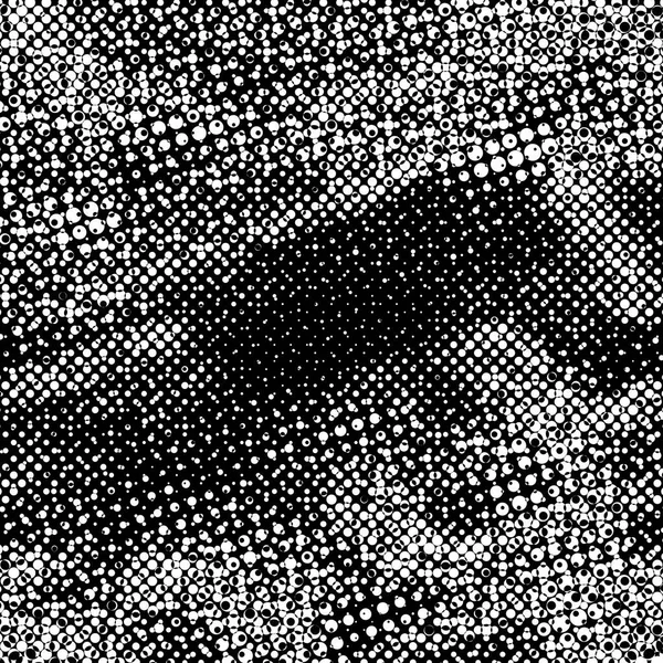 Grunge Background Made Small Black White Circles Abstract Overlay Pattern — стоковое фото