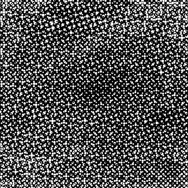 Grunge Tło Wykonane Małych Czarno Białych Kręgów Abstrakcyjny Wzór Nakładki — Zdjęcie stockowe