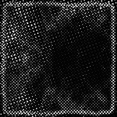 Grunge 'un arka planı küçük siyah ve beyaz halkalardan yapılmıştır. Yuvarlak Şekilli Soyut Kaplama Deseni