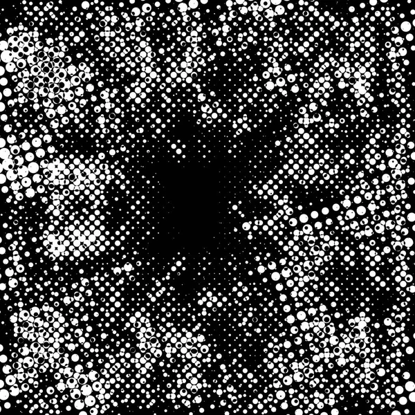 Grunge Background Made Small Black White Circles Abstract Overlay Pattern — стоковое фото