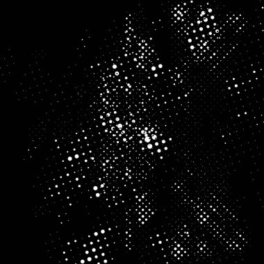 Grunge 'un arka planı küçük siyah ve beyaz halkalardan yapılmıştır. Yuvarlak Şekilli Soyut Kaplama Deseni