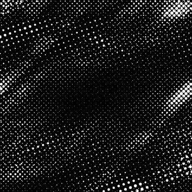 Noktalı dokusu olan soyut siyah ve beyaz grunge arkaplanı