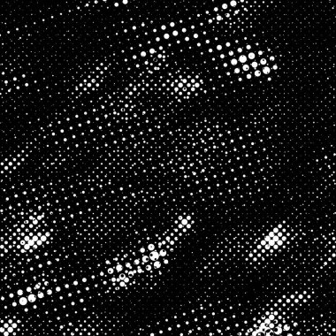  Siyah ve beyaz dairelerin yuvarlak şekilleriyle soyut örtüşme deseni