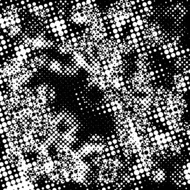 Fütürist koyu soyut grunge geometrik modern desen