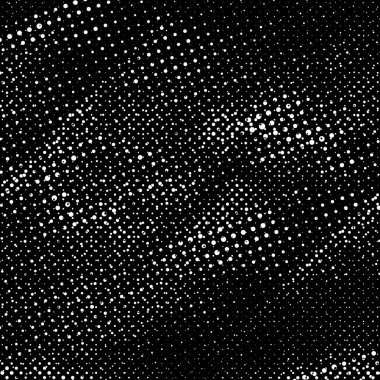 Noktalı dokusu olan soyut siyah ve beyaz grunge arkaplanı