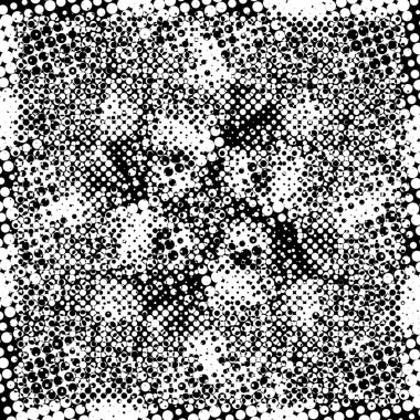 Gelecekçi soyut grunge geometrik modern desen