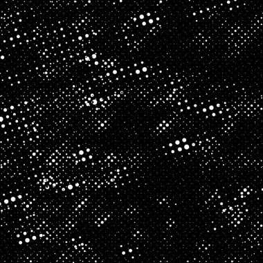  Siyah ve beyaz dairelerin yuvarlak şekilleriyle soyut örtüşme deseni