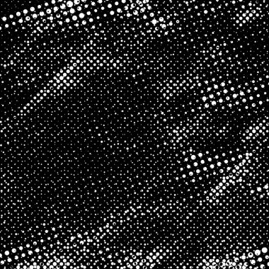  Siyah ve beyaz dairelerin yuvarlak şekilleriyle soyut örtüşme deseni