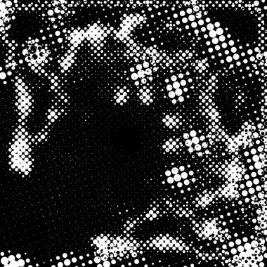 Fütürist koyu soyut grunge geometrik modern desen