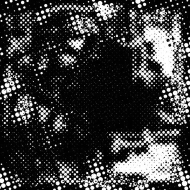 Sert desenli soyut siyah ve beyaz grunge arkaplanı