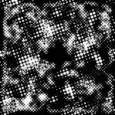 Fütürist koyu soyut grunge modern noktalı desen