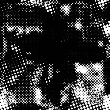 Gelecekçi karanlık soyut grunge modern desen