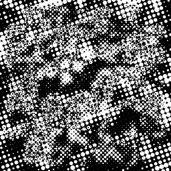 Futurystyczny Ciemny Abstrakcyjny Grunge Nowoczesny Kropkowany Wzór — Zdjęcie stockowe