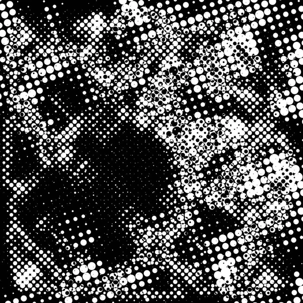 Futuriste Sombre Abstrait Grunge Motif Pointillé Moderne — Photo