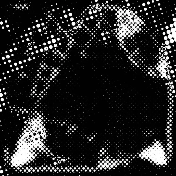 Futurisztikus Sötét Elvont Grunge Modern Pontozott Minta — Stock Fotó