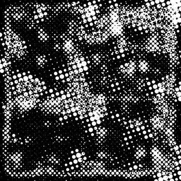 未来的なダーク抽象的なグランジ現代的な点線パターン — ストック写真