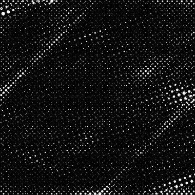 Grunge 'un arka planı küçük siyah ve beyaz halkalardan yapılmıştır. Yuvarlak Şekilli Soyut Kaplama Deseni