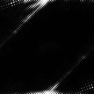 Grunge 'un arka planı küçük siyah ve beyaz halkalardan yapılmıştır. Yuvarlak Şekilli Soyut Kaplama Deseni