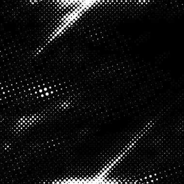 Grunge 'un arka planı küçük siyah ve beyaz halkalardan yapılmıştır. Yuvarlak Şekilli Soyut Kaplama Deseni