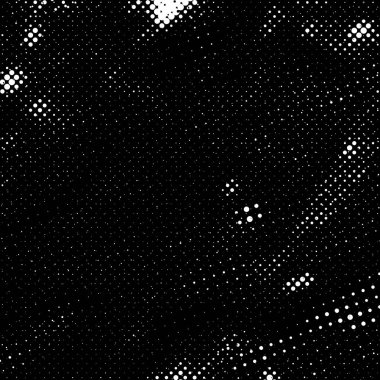 Grunge 'un arka planı küçük siyah ve beyaz halkalardan yapılmıştır. Yuvarlak Şekilli Soyut Kaplama Deseni