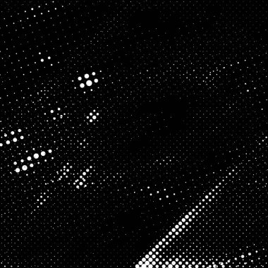 Grunge 'un arka planı küçük siyah ve beyaz halkalardan yapılmıştır. Yuvarlak Şekilli Soyut Kaplama Deseni