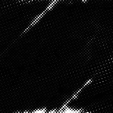 Grunge 'un arka planı küçük siyah ve beyaz halkalardan yapılmıştır. Yuvarlak Şekilli Soyut Kaplama Deseni