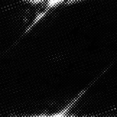 Grunge 'un arka planı küçük siyah ve beyaz halkalardan yapılmıştır. Yuvarlak Şekilli Soyut Kaplama Deseni