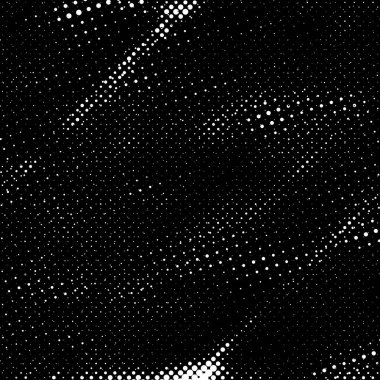 Grunge 'un arka planı küçük siyah ve beyaz halkalardan yapılmıştır. Yuvarlak Şekilli Soyut Kaplama Deseni