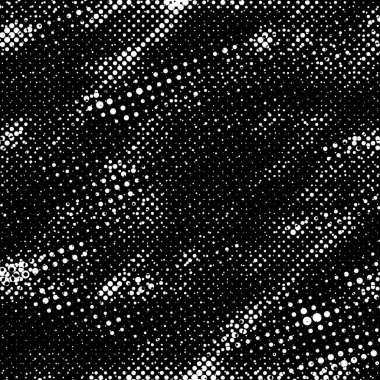 Grunge 'un arka planı küçük siyah ve beyaz halkalardan yapılmıştır. Yuvarlak Şekilli Soyut Kaplama Deseni