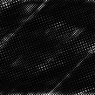 Grunge 'un arka planı küçük siyah ve beyaz halkalardan yapılmıştır. Yuvarlak Şekilli Soyut Kaplama Deseni