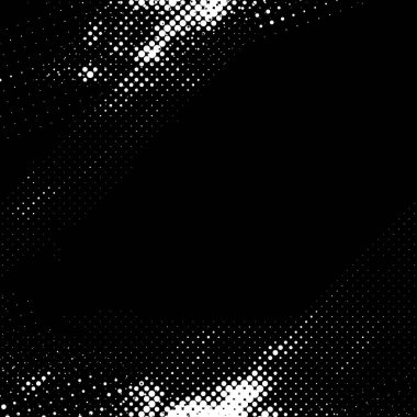 Grunge 'un arka planı küçük siyah ve beyaz halkalardan yapılmıştır. Yuvarlak Şekilli Soyut Kaplama Deseni