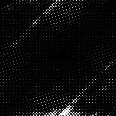 Grunge 'un arka planı küçük siyah ve beyaz halkalardan yapılmıştır. Yuvarlak Şekilli Soyut Kaplama Deseni