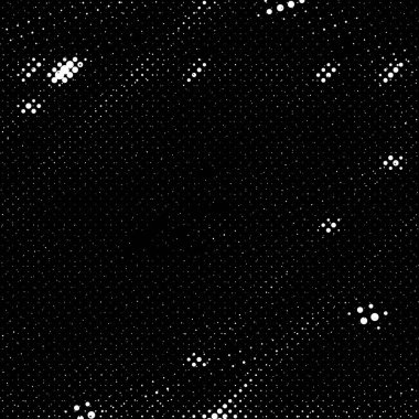 Grunge 'un arka planı küçük siyah ve beyaz halkalardan yapılmıştır. Yuvarlak Şekilli Soyut Kaplama Deseni