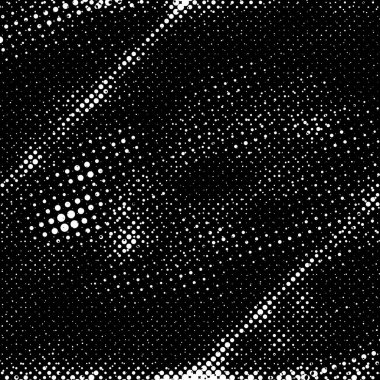 Grunge 'un arka planı küçük siyah ve beyaz halkalardan yapılmıştır. Yuvarlak Şekilli Soyut Kaplama Deseni