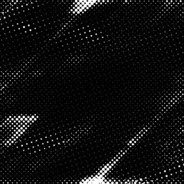 Grunge 'un arka planı küçük siyah ve beyaz halkalardan yapılmıştır. Yuvarlak Şekilli Soyut Kaplama Deseni