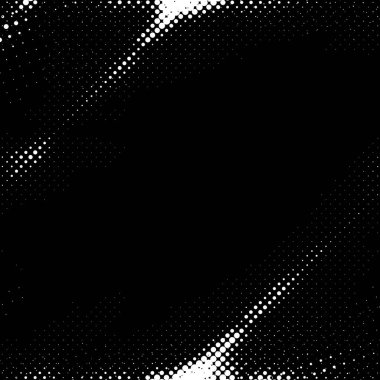 Grunge 'un arka planı küçük siyah ve beyaz halkalardan yapılmıştır. Yuvarlak Şekilli Soyut Kaplama Deseni